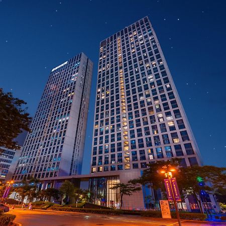 Yicheng Pazhou Poly World Trade Centre Apartment Kanton Exterior foto