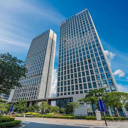 Yicheng Pazhou Poly World Trade Centre Apartment Kanton Exterior foto
